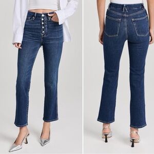 Good American Good Curve Straight Indigo593 Blue Wash Size 8 / 29